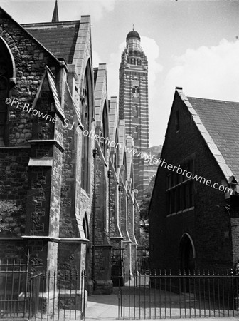 WESTMINSTER CATHEDRAL FROM ASHLEY PLACE